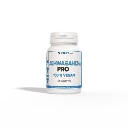 Ašvagandos tabletės NNT Ashwagandha Pro 60 tablečių