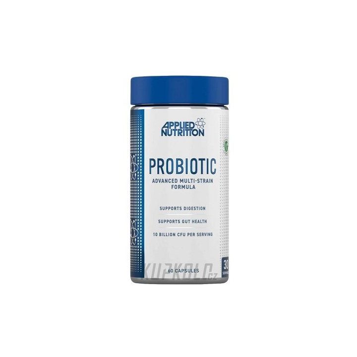 Maisto papildas kapsulėmis Applied Nutrition Probiotic Advanced Multi-Strain Formula 60 kapsulių