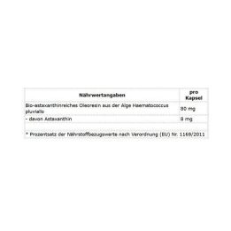 Bio astaksantino kapsulės ProFuel Algamo® 60 kapsulių