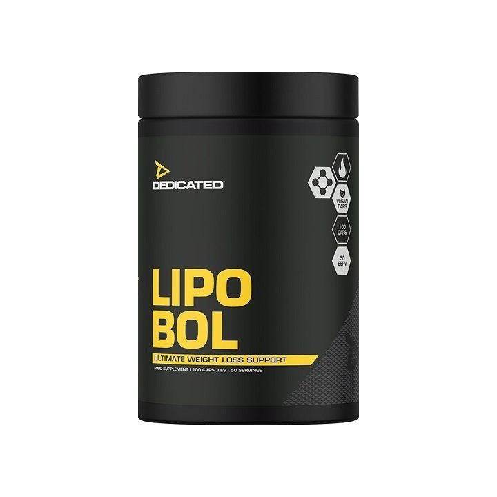 Maisto papildas kapsulėmis Dedicated Nutrition Lipo-Bol 100 kapsulių
