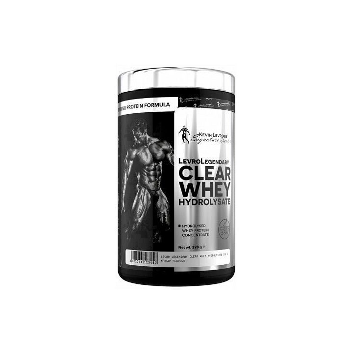 Skaidrus išrūgų baltymų gėrimo milteliai Kevin Levrone LevroLegendary Clear Whey 390 g, mango skonio