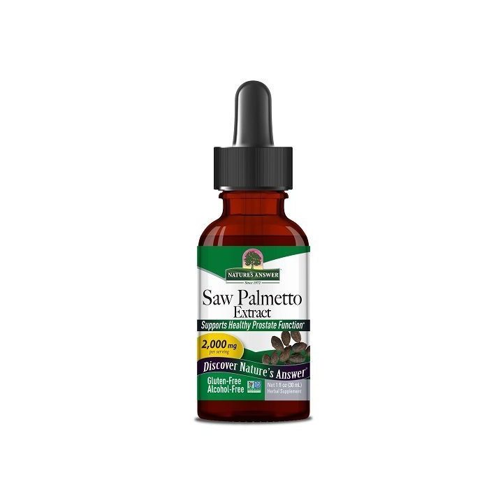 Pjūkliapalmės ekstraktas Nature’s Answer 30 ml