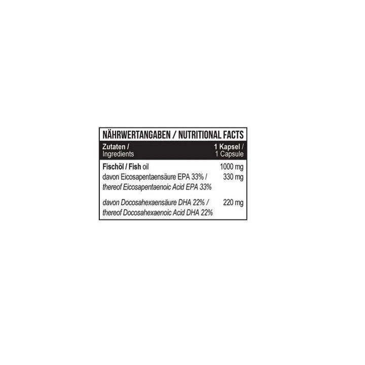 Omega-3 žuvų taukų kapsulės MST Omega 3 Selected 60 kapsulių