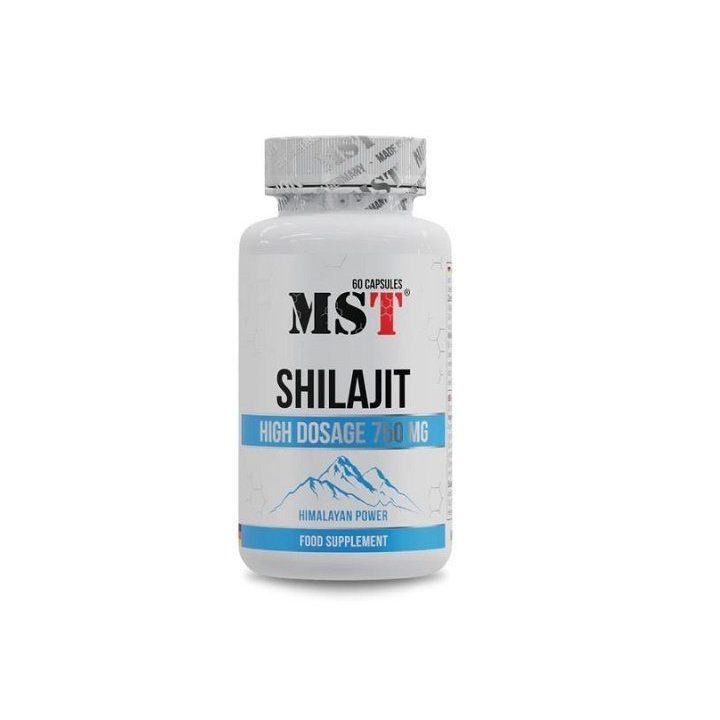 Shilajit kapsulės MST 60 kapsulių