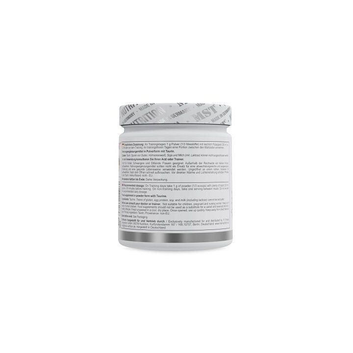 Taurino milteliai MST Taurine PWO 300 g, be skonio