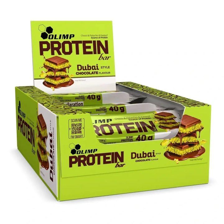 Baltyminis batonėlis Olimp Protein Bar Dubai Style 25 × 40 g