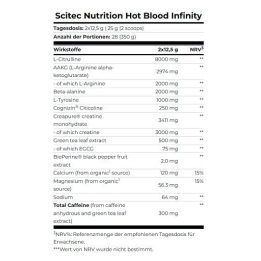 Treniruočių booster Scitec Hot Blood Infinity 350 g