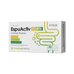 Simetikono kapsulės Activlab Pharma EspuActiv FORTE 30 minkštųjų kapsulių, 240 mg