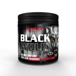 Treniruočių booster Activlab Black Wolf 300 g, citrinų skonio