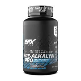 Kreatino kapsulės EFX Sports Kre-Alkalyn PRO 60 kapsulių