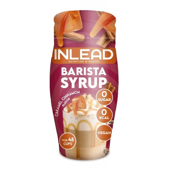 Skonio sirupas INLEAD Barista 65 ml, karamelės ir cinamono skonio