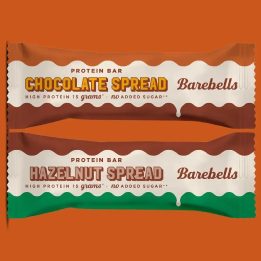 Baltyminiai batonėliai Barebells Spread 12 × 45 g, lazdynų riešutų ir šokolado skonio