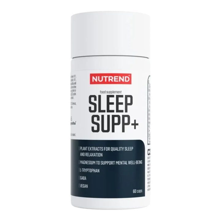 Maisto papildas kapsulėmis Nutrend Sleep Supp+ 60 kapsulių