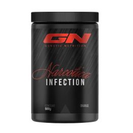 Treniruočių booster GN Narcotica Infection 500 g, apelsinų skonio