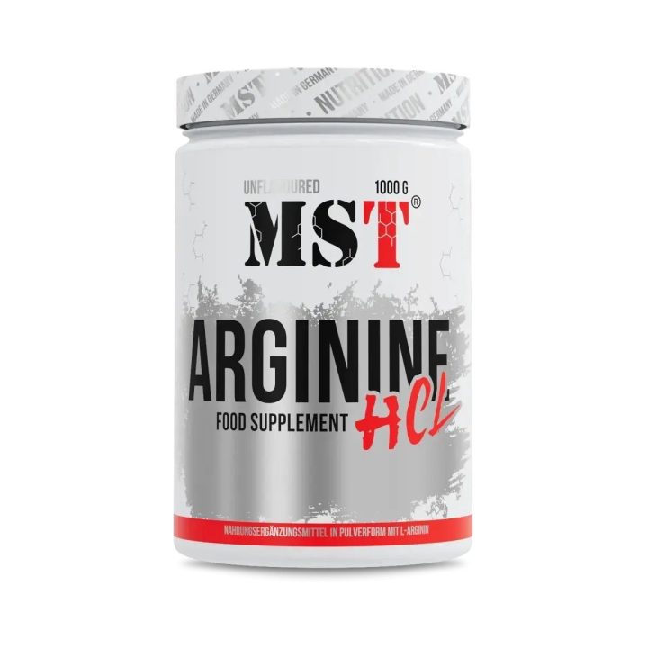 L-arginino hidrochlorido milteliai MST Arginine HCL 1000 g
