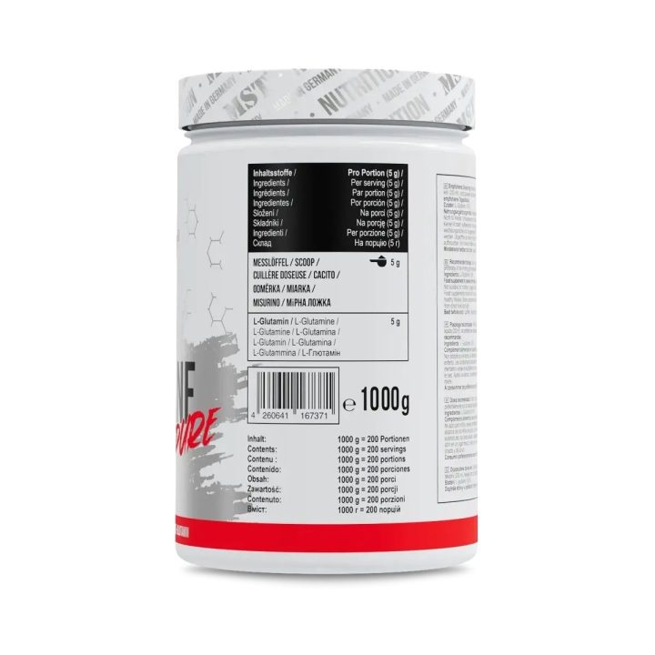 Amino rūgštis MST Glutamine 1000 g