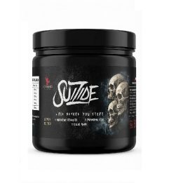 Treniruočių booster GymJuice SUIZIDE 270 g, citrinų ledinės arbatos skonio