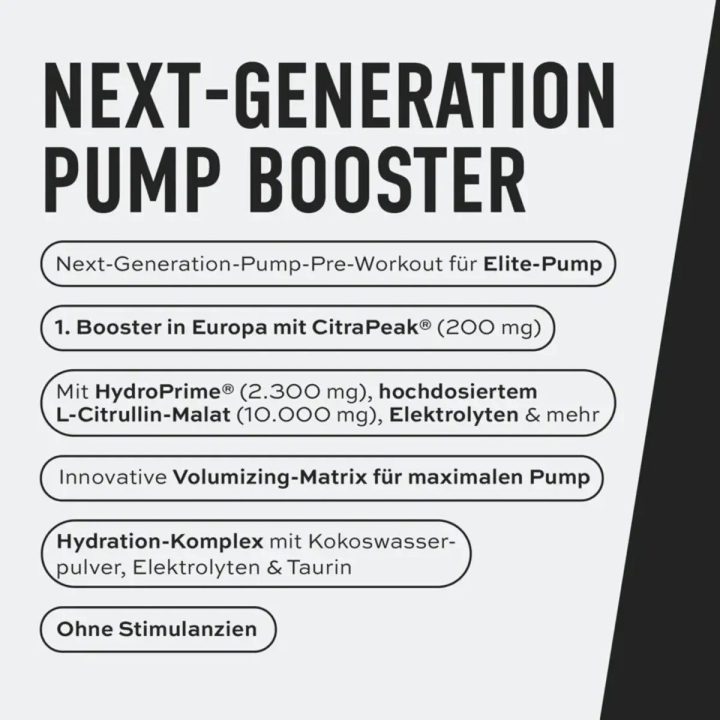Pre-workout ESN Crank Pump Pro 2.0 450 g, be kofeino