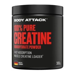 Kreatino monohidrato milteliai Body Attack 300 g