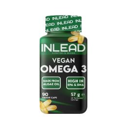 Vegan Omega-3 kapsulės INLEAD 90 vnt.