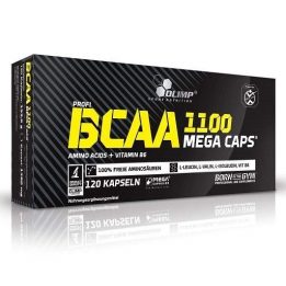 BCAA kapsulės Olimp BCAA Mega Caps 120 kapsulių
