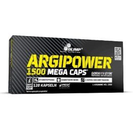 L-arginino kapsulės Olimp Argi Power 1500 Mega Caps 120 kapsulių