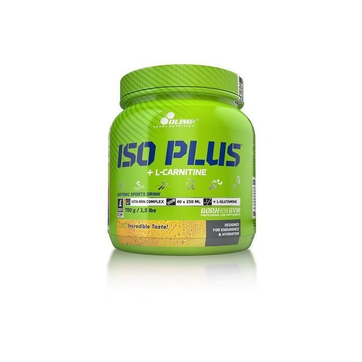 Izotoninis sportinis gėrimas Olimp Iso Plus 700 g, su L-karnitinu