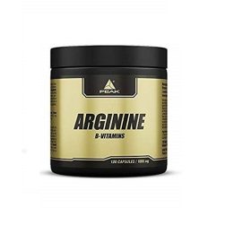 Arginino kapsulės Peak Arginine B-Vitamins 120 kapsulių