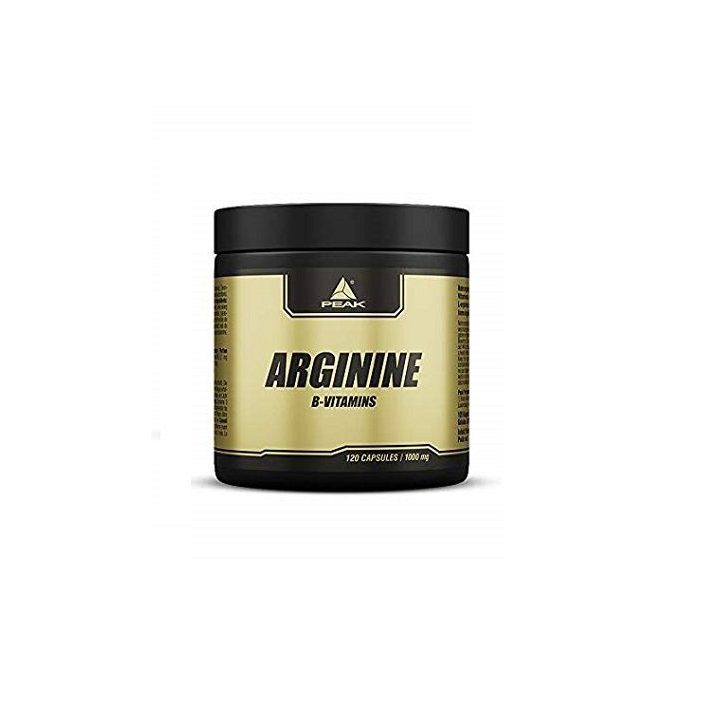 Arginino kapsulės Peak Arginine B-Vitamins 120 kapsulių