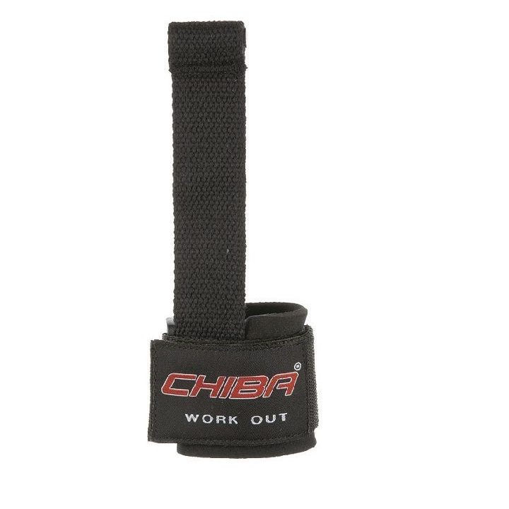 Jėgos treniruočių riešo dirželis Chiba Powerstrap I