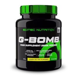 Amino rūgščių milteliai Scitec G-Bomb 500 g, citrinų ledinės arbatos skonio