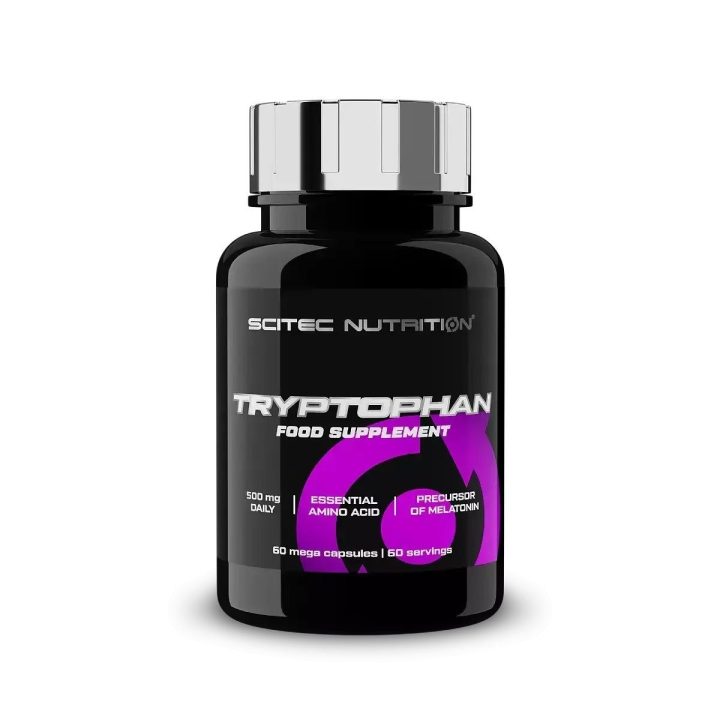 Amino rūgščių kapsulės Scitec Tryptophan 60 kapsulių