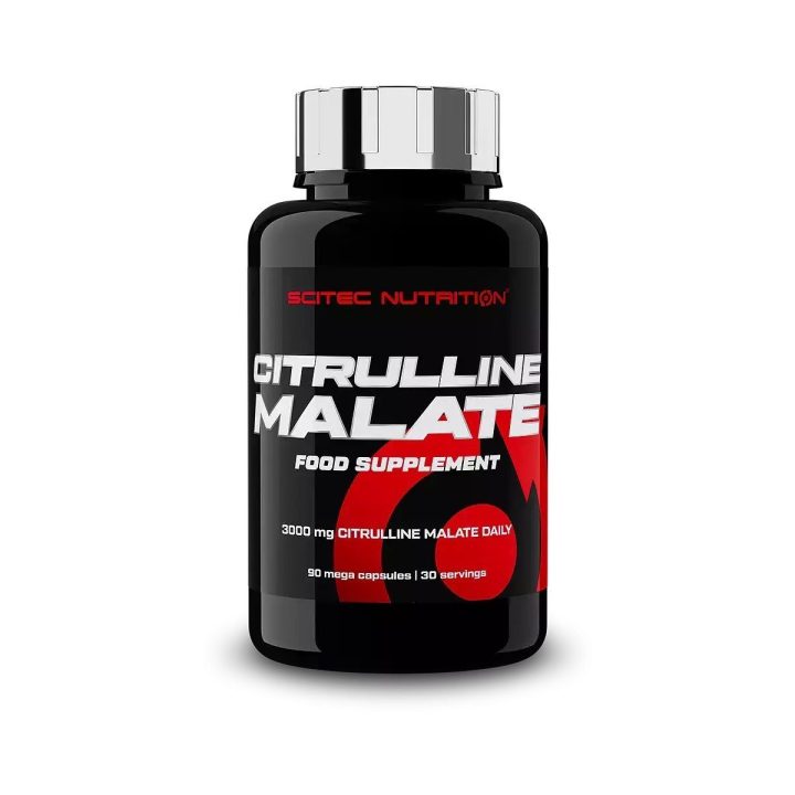 Amino rūgštys Scitec Citrulline Malate 90 kapsulių