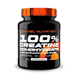 Kreatino monohidrato milteliai Scitec Nutrition 500 g, bekvapiai