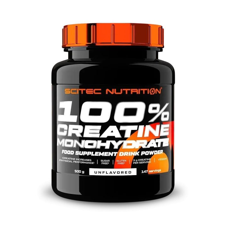 Kreatino monohidrato milteliai Scitec Nutrition 500 g, bekvapiai