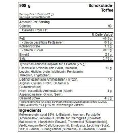 Išrūgų baltymų izoliatas BioTech Iso Whey Zero 908 g, šokolado ir irisų skonio