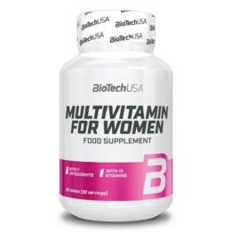 Vitaminai ir mineralai moterims BioTechUSA Multivitamin for Women 60 tablečių