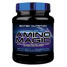 Amino rūgščių kompleksas Scitec Amino Magic 500 g, apelsinų skonio