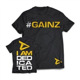 Marškinėliai Dedicated "#Gainz"