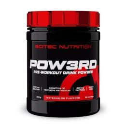Treniruočių booster Scitec Nutrition Pow3rd 350 g, arbūzų skonio