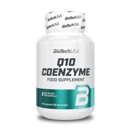 Kofermento Q10 kapsulės BioTechUSA Q10 Coenzyme 100 mg, 60 kapsulių