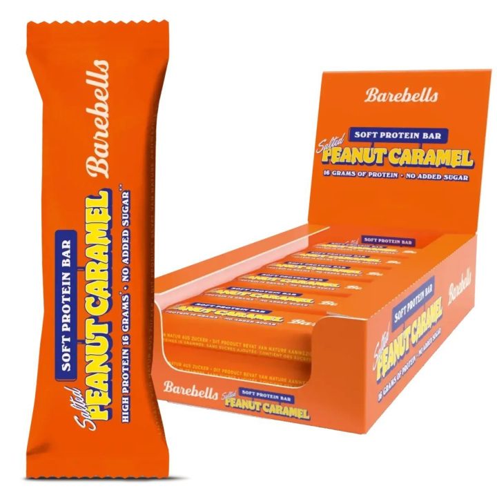 Baltyminiai batonėliai Barebells 12 × 55 g