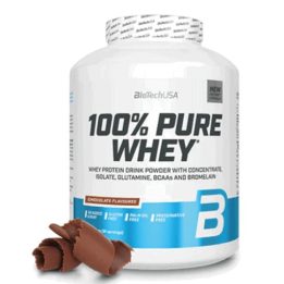 Išrūgų baltymų milteliai BioTechUSA 100% Pure Whey 2270 g, šokolado skonio