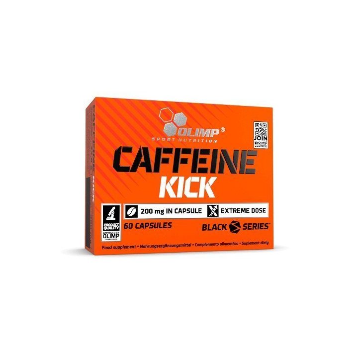 Kofeino kapsulės Olimp Caffeine Kick 60 kapsulių