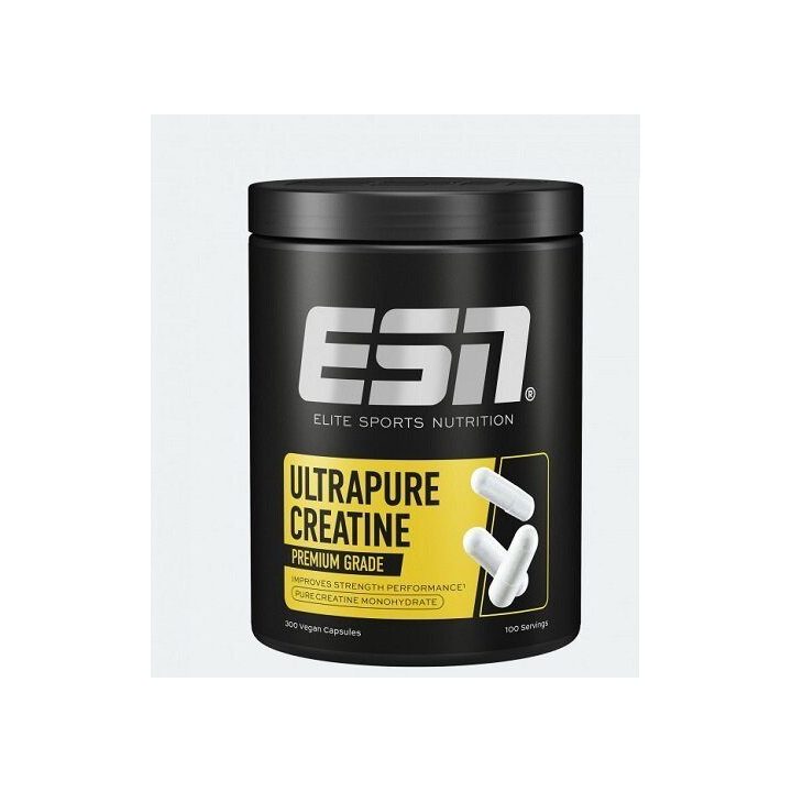 Kreatino monohidrato kapsulės ESN Ultrapure Creatine 300 kapsulių