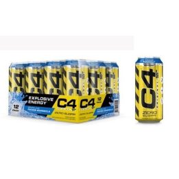 Energinis gėrimas Cellucor C4 12 × 500 ml, braškių skonio