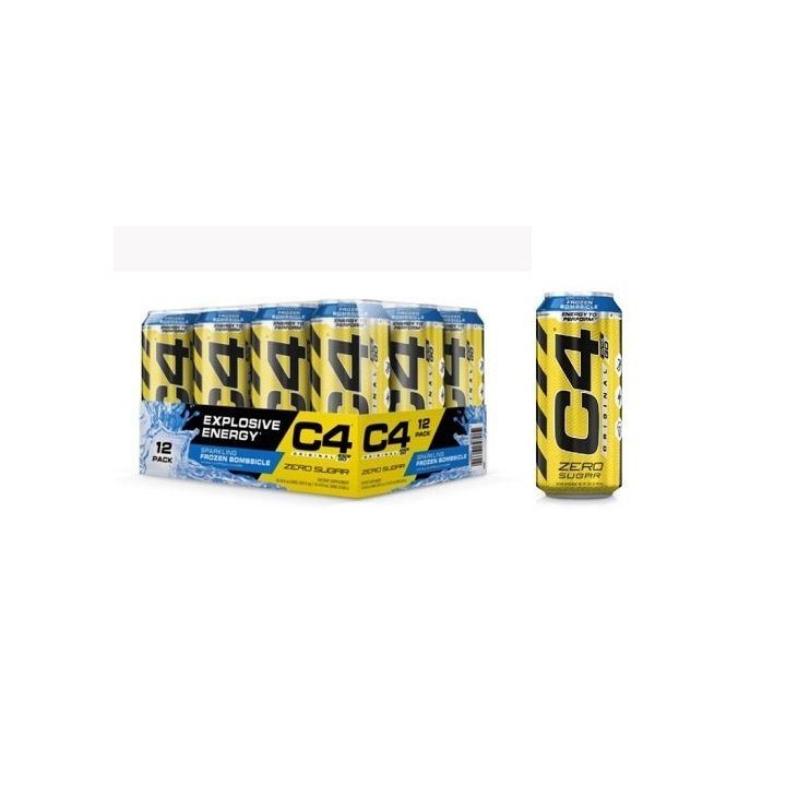 Energinis gėrimas Cellucor C4 12 × 500 ml, braškių skonio