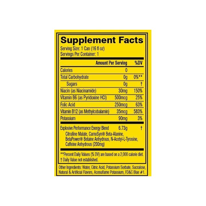 Energinis gėrimas Cellucor C4 12 × 500 ml, braškių skonio