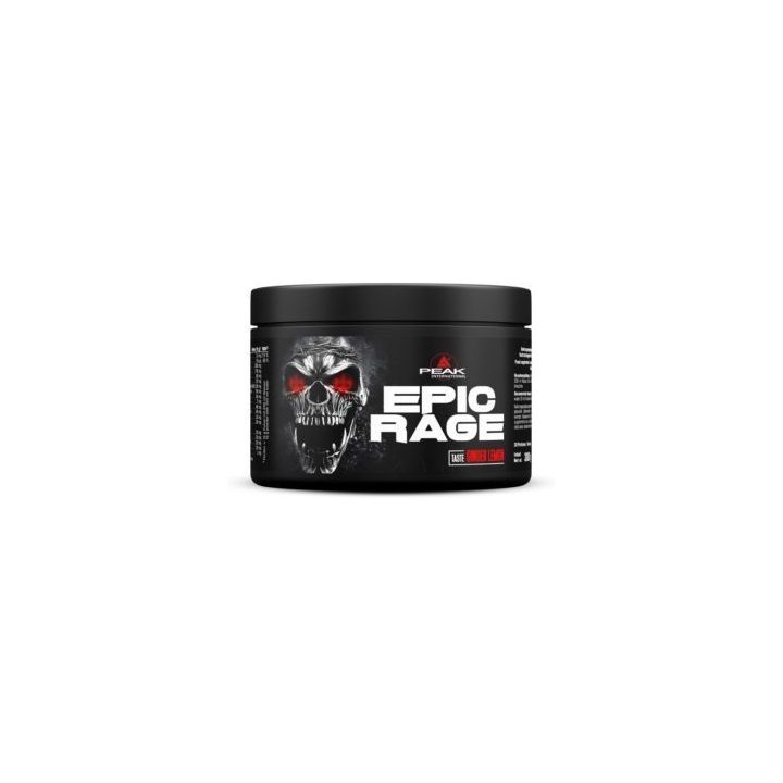 Treniruočių booster Peak Epic Rage 300 g, sour red burst skonio