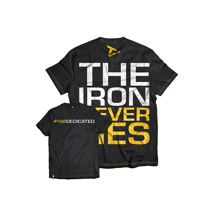 Sportiniai marškinėliai Dedicated „The Iron Never Lies“